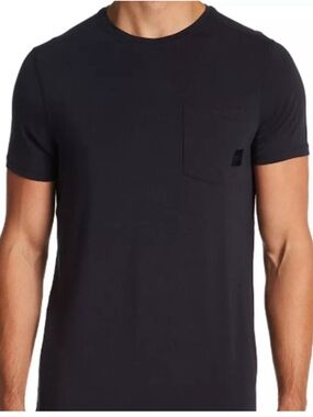 SAXX Men's Sleepwalker Pocket Short Sleeve Tee Black XL